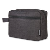 Brookstone® Fabric Travel Pouch, 8.27 x 2.76 x 6.3, Black (BKTBOBD0002) Each