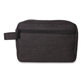 Brookstone® Fabric Travel Pouch, 8.27 x 2.76 x 6.3, Black (BKTBOBD0002) Each