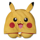 Bioworld® Pokemon Hooded Neck Pillow, 11 x 3 x 10.5, Yellow (BWRNPY5ZCCPOKTA) Each