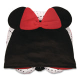 Bioworld® Minnie Mouse Hooded Neck Pillow, 11 x 3 x 10.5, Black/Red (BWRNPY621FDSYTA) Each