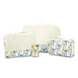 Bioworld® Floral Print Four-Piece Packing Cube Set, Assorted Sizes (BWRPAA8443PLBPP) Each
