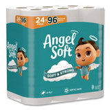 Angel Soft® Mega Toilet Paper, Septic Safe, 2-Ply, White, 320 Sheets/Roll, 24 Rolls/Pack (GPC794085) Each