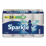 Sparkle Tear-A-Square Double Roll Paper Towels, 2-ply, 110 Sheets/Roll, 12 Rolls/Pack (GPC22361507) Each