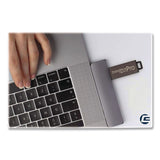 Centon DataStick Pro USB 3.2 Type A Flash Drive, 256 GB, Black, 10/Pack (CELC1U3P6256G10) Pack of 10