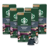 Starbucks® By NESPRESSO® Espresso Roast Original Pod, 10/Pack, 5 Packs/Box (SBK109053) Box of 50
