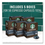 Starbucks® By NESPRESSO® Espresso Roast Vertuo Pod, 10/Pack, 5 Packs/Box (SBK117662) Box of 50