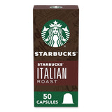 Starbucks® By NESPRESSO® Italian Roast Original Pod, 10/Pack, 5 Packs/Box (SBK123469) Box of 50
