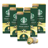 Starbucks® By NESPRESSO® Creamy Vanilla Original Pod, 10/Pack, 5 Packs/Box (SBK135893) Box of 50