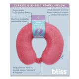 Bliss Terry Cloth Neck Pillow, Red (ILBSCPP0005662) Each