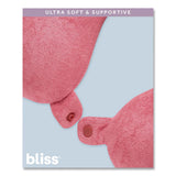 Bliss Terry Cloth Neck Pillow, Red (ILBSCPP0005662) Each