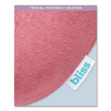 Bliss Terry Cloth Neck Pillow, Red (ILBSCPP0005662) Each