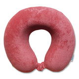Bliss Terry Cloth Neck Pillow, Red (ILBSCPP0005662) Each