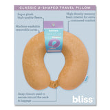 Bliss Terry Cloth Neck Pillow, Orange (ILBSCPP0005803) Each