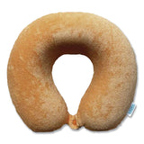 Bliss Terry Cloth Neck Pillow, Orange (ILBSCPP0005803) Each