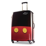 AMERICAN TOURISTER Disney Mickey Mouse Pants Large Hardside Spinner Suitcase, 12 x 19.8 x 31, Black/Red/Yellow (SML676114757) Each