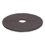 3M™ Low-Speed High Productivity Floor Pads 7300, 21" Diameter, Black, 5/Carton (MMM08279) Case of 5