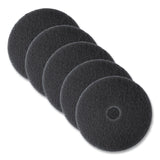 3M™ Low-Speed High Productivity Floor Pads 7300, 21" Diameter, Black, 5/Carton (MMM08279) Case of 5