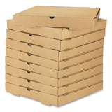Karat® Corrugated Pizza Box, 16 x 16 x 2, Kraft, Cardboard, 50/Carton (KRTFPPBF16K) Case of 50