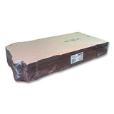 Karat® Corrugated Pizza Box, 12 x 12 x 2, Kraft, Cardboard, 50/Carton (KRTFPPBF12K) Case of 50