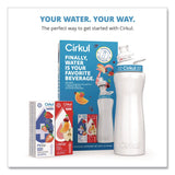 Cirkul® Flavor Water Bottle Kit, 22 oz, White (CIR850021373382) Each