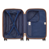 DELSEY PARIS Flanerie 20" Hardside Carry-On Suitcase, 13.75 x 9.25 x 21.25, Navy (DSY40303180502T) Each