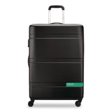DELSEY PARIS United Colors of Benetton x DELSEY PARIS NOW! 27" Hardside Spinner Suitcase, 20 x 11.5 x 30, Black (DSYB4376282100) Each