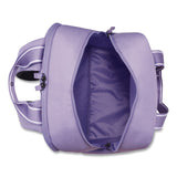 DELSEY PARIS Florence by Mills Carefree Carry Laptop Backpack, Fits Devices Up to 16.9", 12.5 x 7.25 x 17.5, Lavender (DSYF4398061128) Each