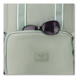 DELSEY PARIS Florence by Mills Carefree Carry Laptop Backpack, Fits Devices Up to 16.9", 12.5 x 7.25 x 17.5, Sage (DSYF4398061133) Each