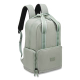 DELSEY PARIS Florence by Mills Carefree Carry Laptop Backpack, Fits Devices Up to 16.9", 12.5 x 7.25 x 17.5, Sage (DSYF4398061133) Each