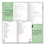 Clever Fox® Bucket List Journal, 100 Entries with Before/After Pages, Engraved Adventure Artwork, Forest Green Cover, 8.3 x 5.8 Sheets (LFXF1ZAJ2SU33) Each