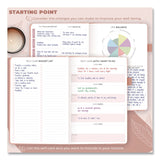 Clever Fox® Self-Care Journal, Undated 90-Day Daily/Weekly/Monthly Format, Light Pink Cover, 8.3 x 5.8 Sheets (LFXOGA9GL3V1E) Each