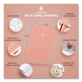 Clever Fox® Self-Care Journal, Undated 90-Day Daily/Weekly/Monthly Format, Light Pink Cover, 8.3 x 5.8 Sheets (LFXOGA9GL3V1E) Each
