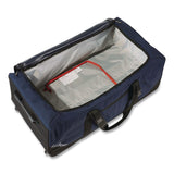 L.L.Bean® Adventure 22" Polyester Telescoping Carry-On Travel Duffel with Wheels, 22 x 12 x 9, Navy (LLB52071174) Each