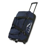 L.L.Bean® Adventure 22" Polyester Telescoping Carry-On Travel Duffel with Wheels, 22 x 12 x 9, Navy (LLB52071174) Each