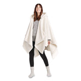 L.L.Bean® Cozy Sherpa Wearable Throw, 58 x 60, Cream (LLB514846459) Each