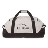 L.L.Bean® Adventure 27" Polyester Travel Duffel, 27 x 15 x 12.5, Heather Gray Diamond (LLB52187055324) Each