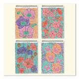 Lifelines® FlowArt Dot-By-Letter Coloring Book, Botanic, with 4 Double-Sided Markers, All Ages, 20 Sheets (LLN165005) Each