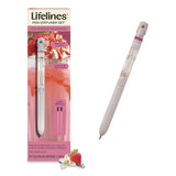 Lifelines® Essential Oil Blends Pen Diffuser, Strawberry Milkshake Scent, White (LLNLL123123) Each
