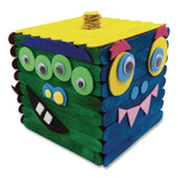 Creativity Street® Wiggle Eyes, 0.39", Black, 50/Pack (CKC824556) Each