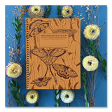 DECOMPOSITION® Spiral Composition Book, Medium/College Rule, Midnight Moths, (80) 9.75 x 7.5 Sheets (DCP17457) Each