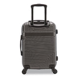 InUSA Luggage Resilience 20" Hardside Carry-On Suitcase, 14.96 x 8.66 x 21.65, Charcoal (WLBIURES00SCOA) Each