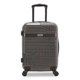InUSA Luggage Resilience 20" Hardside Carry-On Suitcase, 14.96 x 8.66 x 21.65, Charcoal (WLBIURES00SCOA) Each