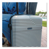 InUSA Luggage Resilience 20" Hardside Carry-On Suitcase, 14.96 x 8.66 x 21.65, Silver (WLBIURES00SSIL) Each