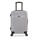 InUSA Luggage Resilience 20" Hardside Carry-On Suitcase, 14.96 x 8.66 x 21.65, Silver (WLBIURES00SSIL) Each
