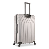 InUSA Luggage Vasty Three-Piece Hardside Spinner Luggage Set, Gray (WLBIUVASSMLGRE) Each