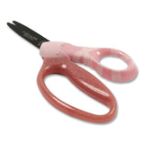 Fiskars® MVP Dance Kid's Scissors, Pointed Tip, 5" Long, Straignt Pink Handle (FSK1073415) Each