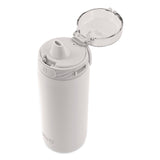 ello® Cooper Stainless Steel Double Wall Insulated Water Bottle, 18 oz, White (LFC47909991006) Each