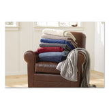 L.L.Bean® Wicked Plush Throw, 50 x 60, Cadet Blue (LLB30278124) Each