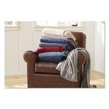 L.L.Bean® Wicked Plush Throw, 60 x 80, Navy (LLB30278274) Each
