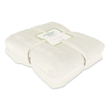 L.L.Bean® Wicked Plush Throw, 60 x 80, Antique White (LLB302782455) Each